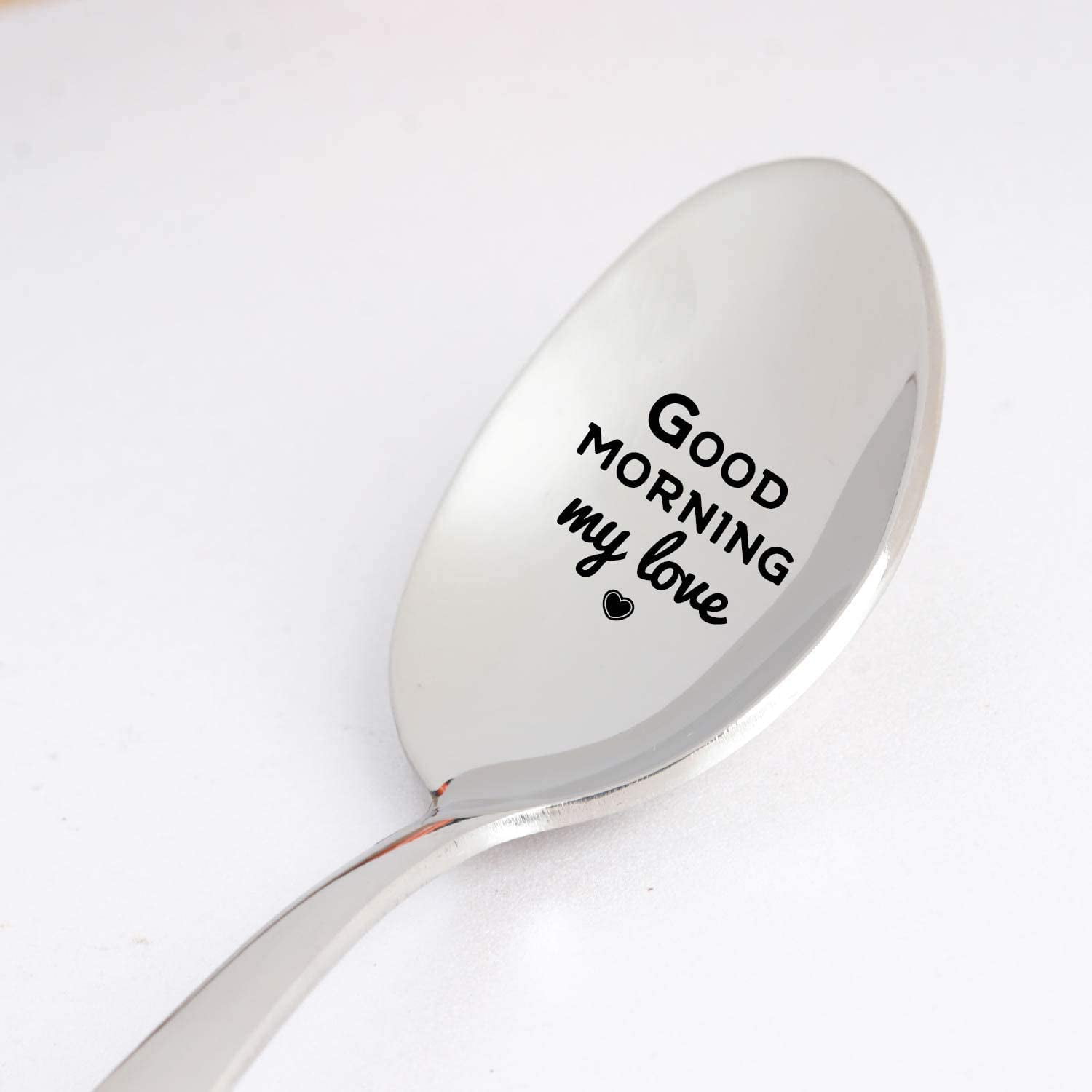 Father Grandpas Coffee Stainless Steel Spoon for Men Dad Grandpa Fathers Day Birthday Gift family Kitchen Funny Coffee Tea Spoon Good Morning Papa 