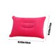 thumbnail image 4 of Xihbxyly Almohada Inflable Rectangular de Clearance Plushs para Camping y Viajes - Cojín Portátil para Siestas, 43 X 27 Cm, Pvc, Azul Oscuro/Rosa Intenso/Azul/Rojo/Gris, Ligero (50 G), Inflado Rápido, 4 of 7