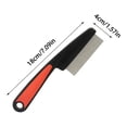 thumbnail image 5 of Flea Comb for Dogs and Cats - Lice Comb with Rubber Handle - Promotes Hair Growth and Removes Loose Hair, Knots, and Flakes Flea Brush for Pets Blue, 5 of 5