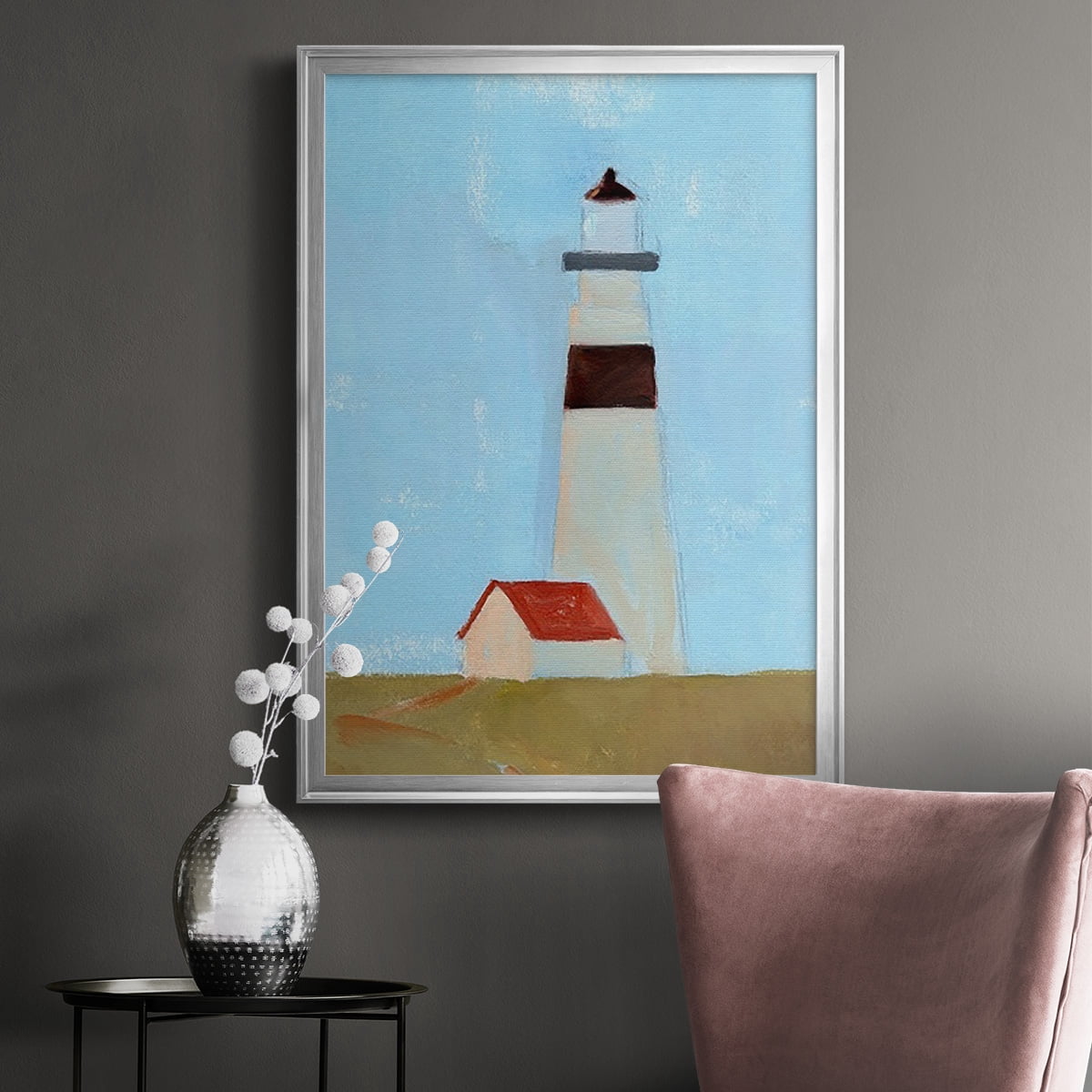 Lookout Point II Premium Framed Print, in Gold, Black, or Silver - Ready to Hang