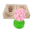 thumbnail image 7 of 3D Silicone Candle Mold Soaps Bombs Baking Fondant Molds Handmade, 7 of 7