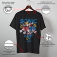thumbnail image 3 of Men's Sonic the Hedgehog Game One Classic Trio  Graphic T-Shirt, 3 of 10
