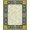 Green Gold Cream, Pattern 12, variant on ODIKA Graphic Funky Men Bold Cartoon Motif Bathroom Anime for Dorm Room, Small Living Apartment, Stain Resistant Low Profile