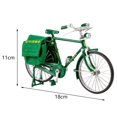 thumbnail image 3 of 1:10 Bicycle Model Decor Finger Crafts Statue Bicycle China Post Bike Toy for Adults, 3 of 9