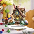thumbnail image 6 of Darzheoy Easter Tabletop Decorations, 2D Visual Bunny Egg Themed Centerpiece for Living Room, Festival Home Decor, Party Dining Table Shelf Ornament, 6 of 6