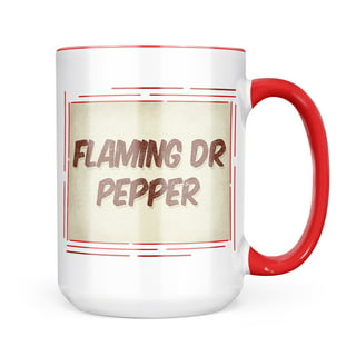 Diet Dr. Pepper Cups, Clear Plastic Tumbler 24oz, Set of 6 Logo