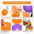 thumbnail image 6 of 71Pcs Spooktacular Halloween Theme Party Decorations Spooktacular Halloween Pumpkin Bat Cemetery Backdrop Orange Purple Green Balloon Garland Arch Kit for Children Adult Halloween Party Decor Supplies, 6 of 8