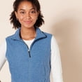 thumbnail image 4 of walmart Essentials Womens Classic-fit Sleeveless Polar Soft Fleece Vest, 4 of 8