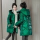thumbnail image 3 of Chaqueta de algodón brillante no lavable, chaqueta de algodón para mujer, abrigo de invierno holgado de longitud media a larga, chaqueta de algodón, 3 of 6