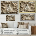 thumbnail image 4 of Designart "Unadorned Buddhist Icon I" Buddhism Floater Framed Wall Art Living Room, 4 of 5