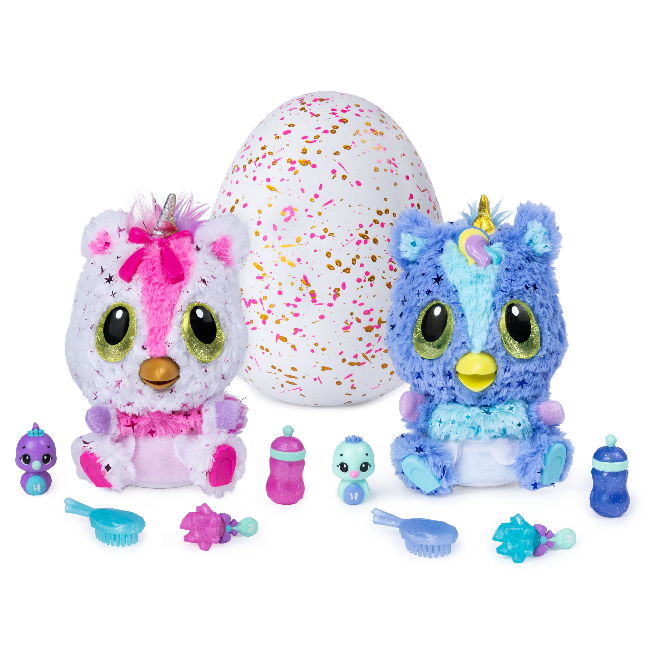Hatchimals HatchiBabies Unikeets Hatching Egg With Interactive Pet 