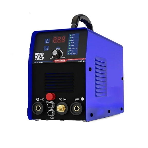 4 in 1 Plasma Cutter TIG Welding Machine 520TSCP DC Inverter TIG MMA IGBT Pulse CNC Plasma Cutter for Metal 16MM CUT ,Long Lasting