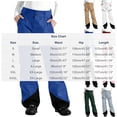 thumbnail image 4 of Women's Colorblocked Fleece Ski Pants Mid Rise Water Resistant with Side Pockets Warm Winter Snow Gear for Skiing Snowboarding or Casual Cold Weather Insulated JASKFLY Brown S, 4 of 8
