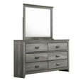 thumbnail image 2 of Billy Gray Platform Bedroom Set Special Full 5 Piece: Bed, Dresser, Mirror, NightStand, Chest, 2 of 5
