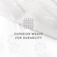 thumbnail image 5 of Noble Linens Light Gray Botany Floral Reversible 2-Piece Duvet Cover Set, Twin/Twin XL, 5 of 13