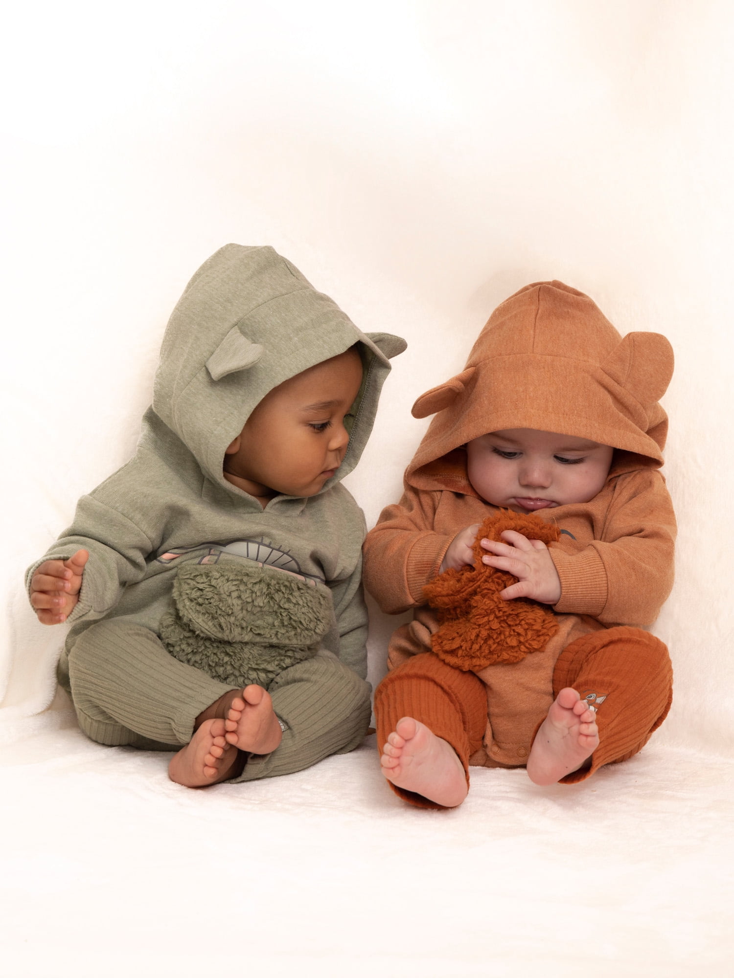 The Lion King Newborn Baby Boys Cosplay Simba Hooded Bodysuit and Pants, 2-Piece Outfit Set, Sizes 0/3 Months - 24 Months