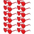 thumbnail image 1 of Gafas de sol Photect en forma de corazón sin montura, color caramelo, 12 pares, 1 of 7