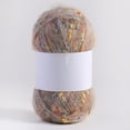 thumbnail image 1 of Gorro de lana polar de mohair con puntos de colores, hilo tejido a mano, bufanda, sombrero, bolso, material para muñecas listo para usar, hilo, 1 of 6