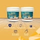 thumbnail image 3 of PINTEX Kit Pinta-me 2 Galones Pintura Vinil-Acrílica 3.8 L c/u | Incluye Brocha, Rodillo, Felpas, Masking Tape y Plastiprotector | Acabado Mate | Interiores y Exteriores | Paja, 3 of 5