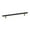 Champagne / Matte Black, variant on Alno A2802-6-MB Vita Bella 6" Center To Center Modern Smooth Bar 8" Cabinet Handle Cabinet