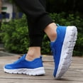 thumbnail image 6 of Mens Mesh Sneakers Lightweight Comfortable Waling Sneakers Non Slip Athletic Fashion Tennis Workout Sneakers, 6 of 8