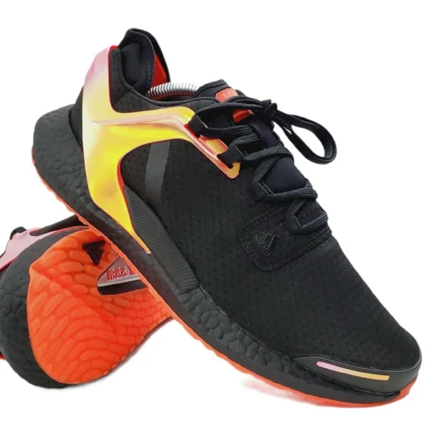Adi-das Shoes ALPHATORSION BOOST Mens Size 10 Black Iridescent Running FW9548
