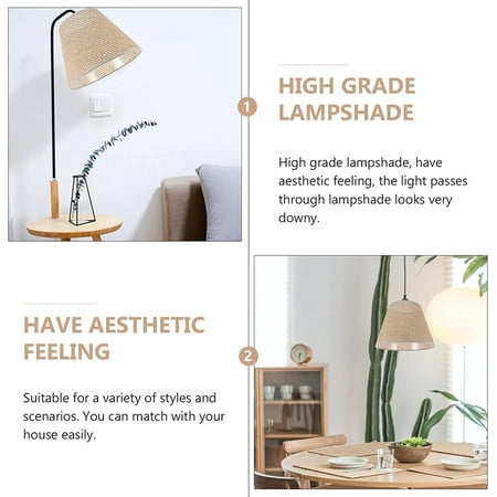 E27 Rattan Woven Lamp Shade Vintage Light Fixture Basket Chandelier Frame Candlestick Cover For Home Living Room Bedroom Canada E27 Rattan Woven Lamp Shade Vintage, Candlestick Lamp Shade Vintage