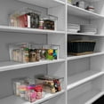 thumbnail image 2 of Contenedores de almacenamiento de plástico ClearSpace Perfect Pantry, paquete de 4, 2 of 6