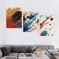 thumbnail image 4 of 2D Room Decor Aesthetic Posters &amp; Prints Canvas Wall Art for Living Room Wall Paintings Wall Hanging Decor Personalized Canvas Pictures Living Room Decorations Canvas Print 12*16inch*3pcs, 4 of 6