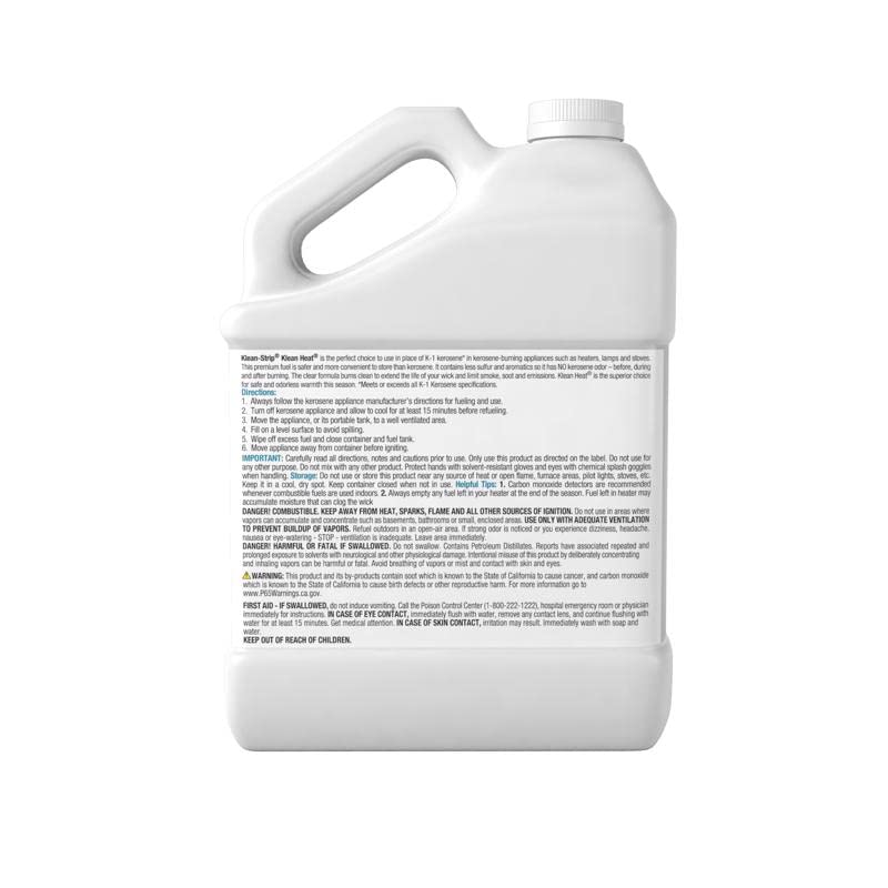 Klean Strip Kerosene Alternative for Lamps/Stoves 1 Gallon Pack of 4