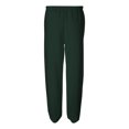 thumbnail image 4 of Jerzees Mens NuBlend Elastic Bottom Sweatpants, XL, Forest Green, 4 of 4