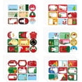 thumbnail image 1 of 216pcs Christmas Gift Tags Stickers, Self Adhesive Christmas Tags for Gifts, Xmas Gift Wrapping Name Sticker, Christmas Labels Stickers for Christmas Gifts, Envelope, Wrapping Paper, 1 of 7