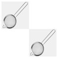 thumbnail image 4 of Fiesta de malla fina para la cocina Té de acero inoxidable colador de té largo Tamina de horno de tamiz de tamiz de alimentos, 7 cm 2pcs Inevent CBP165814, 4 of 7