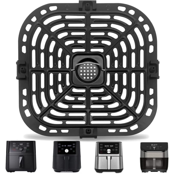 GWY Non-Stick Air Fryer Grill Plate for Instant Pot Vortex 5.7QT/6QT, Dishwasher Safe Replacement Accessories