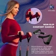 thumbnail image 5 of American Made Resistance Band Home Gym Starter Set - 2 Compact Stackable Resistnace Bands for Men and Women, Travel Friendly-by FitCord - (12 lbs/ 25 lbs), 5 of 6
