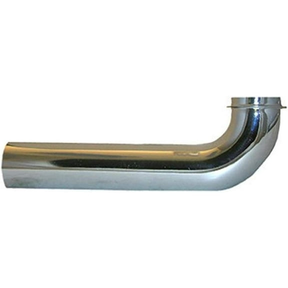 LASCO 03-3511 1-1/2-Inch Chrome Plated Brass 22 Gauge P-Trap Wall Tube