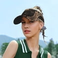 thumbnail image 4 of Bingfone Adjustable Empty Top Sun Visor for Women and Men-Starry Night Black Sheep, 4 of 6