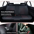 thumbnail image 6 of Wartlyen Fit for Toyota Corolla 2010 Car Seat Covers Soft Leather Seat Protection Designed Fit Everyday Comfort Seat Function Compatible, 6 of 9