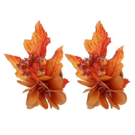 

Napkin Buckle Flower Napkin Exquisite For Birthday For Wedding Leaves Flowers Leaf Cotton Maple Fruit Maple Leaf Maple Leaf Cotton Maple Pine Cone