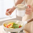 thumbnail image 1 of Fiudx Ofertas relámpago Frascos de vidrio para especias, 250 ml, frascos para especias, mini frascos para almacenar condimentos con tapas abatibles y para pimientos y chiles salados en la cocina, 1 of 7