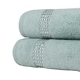 thumbnail image 5 of Sparkles Home  Stripe Rhinestone Hand Towel (Set of 2) - Aqua, 5 of 5