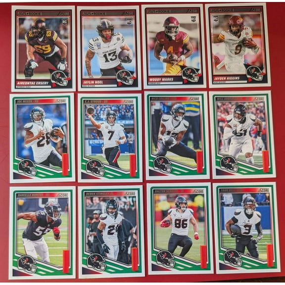 2025 SCORE NFL Houston Texans Team Set 109 CJ Stroud