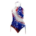 thumbnail image 4 of Huesdet Tankini Sleeveless Printed, Swimsuit (Women's), 4 of 5