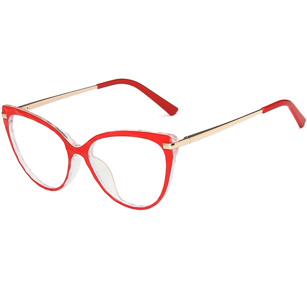 Gafas de mujer Qarigey reemplazo Universal HD protección solar inastillable adorno Rojo Type3 NO3
