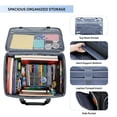 thumbnail image 5 of Rolling Craft Bag,Sewing Machine Tote,Large Sewing Accessories Storage with Wheels,Detachable Rolling Teacher Bag and Transport Tote for Craft,Teaching,Office, 5 of 10