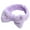 Purple, variant on DESIGNICE Headbands for Women Fleece Bow Hair Band Cute Solid Color Headband Korean Style Hair Accessories for Women 2.36x7.87in,Purple