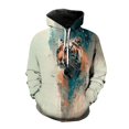 thumbnail image 5 of Sudadera con estampado de tigre para hombre, nueva moda 2023, sudadera holgada con bolsillo y estampado 3D, sudadera de manga larga, ropa para hombre, 5 of 5