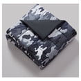 thumbnail image 3 of Your Zone 5-Piece Gray Camouflage Polyester Bed in a Bag Set, Twin, 3 of 4