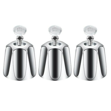 3pcs Shower Knob Replacement Set Accessory With Tub Faucet Handles
