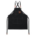 thumbnail image 1 of Delantal Schürze für Erwachsene, ärmellose Kochschürze mit Taschen für Zuhause, Restaurant (schwarz), 1 of 7